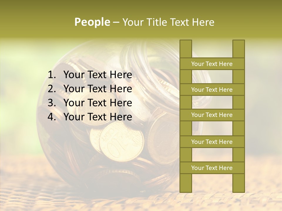 Retirement Loan Metal PowerPoint Template