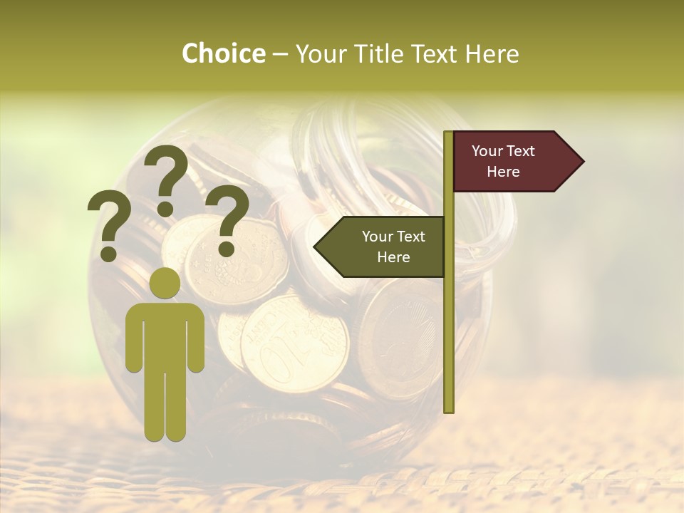 Retirement Loan Metal PowerPoint Template