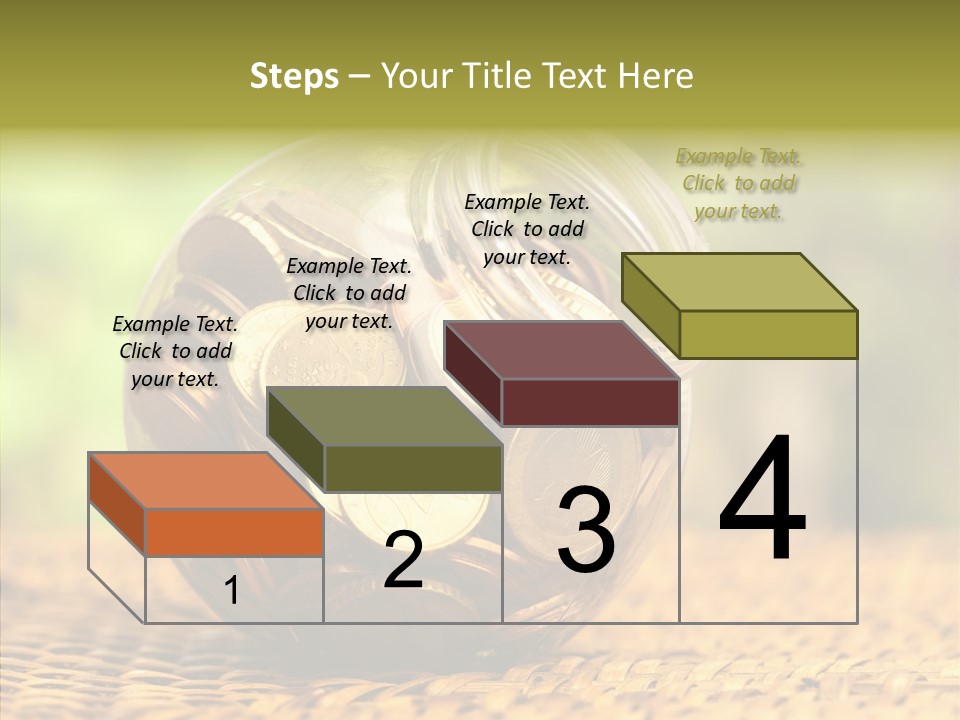 Retirement Loan Metal PowerPoint Template