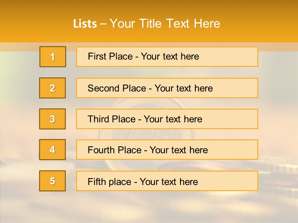 Euro Money PowerPoint Template