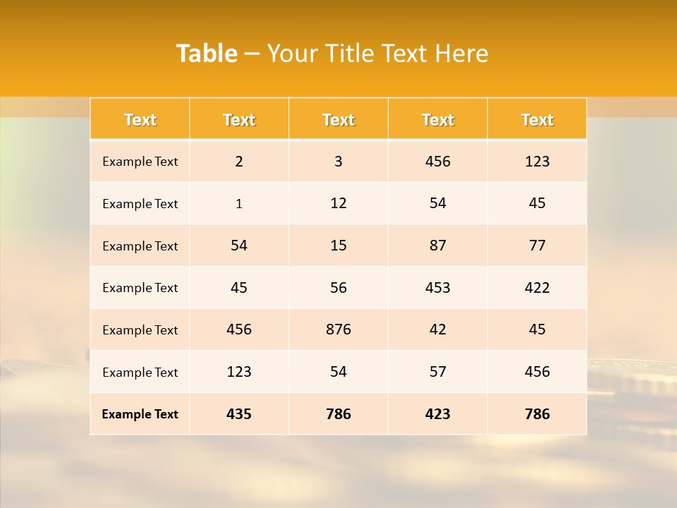Euro Money PowerPoint Template