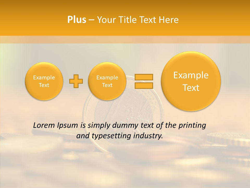 Euro Money PowerPoint Template