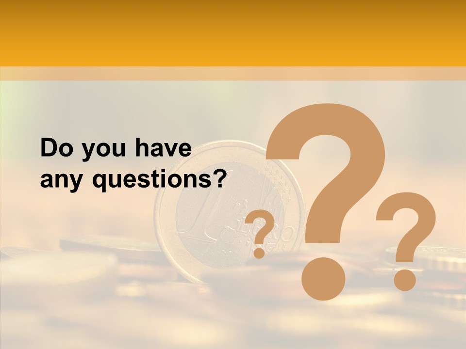 Euro Money PowerPoint Template