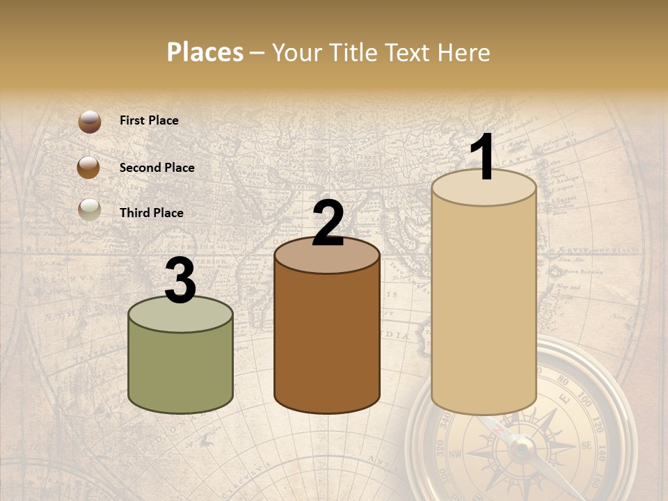 Old Compass PowerPoint Template