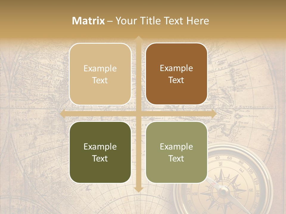 Old Compass PowerPoint Template