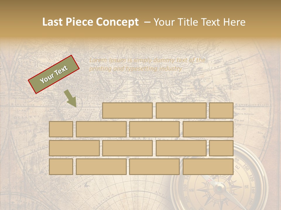 Old Compass PowerPoint Template