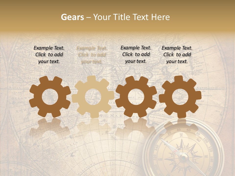Old Compass PowerPoint Template