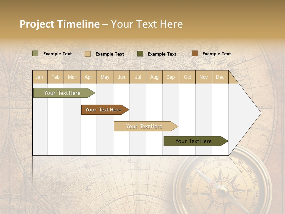 Old Compass PowerPoint Template