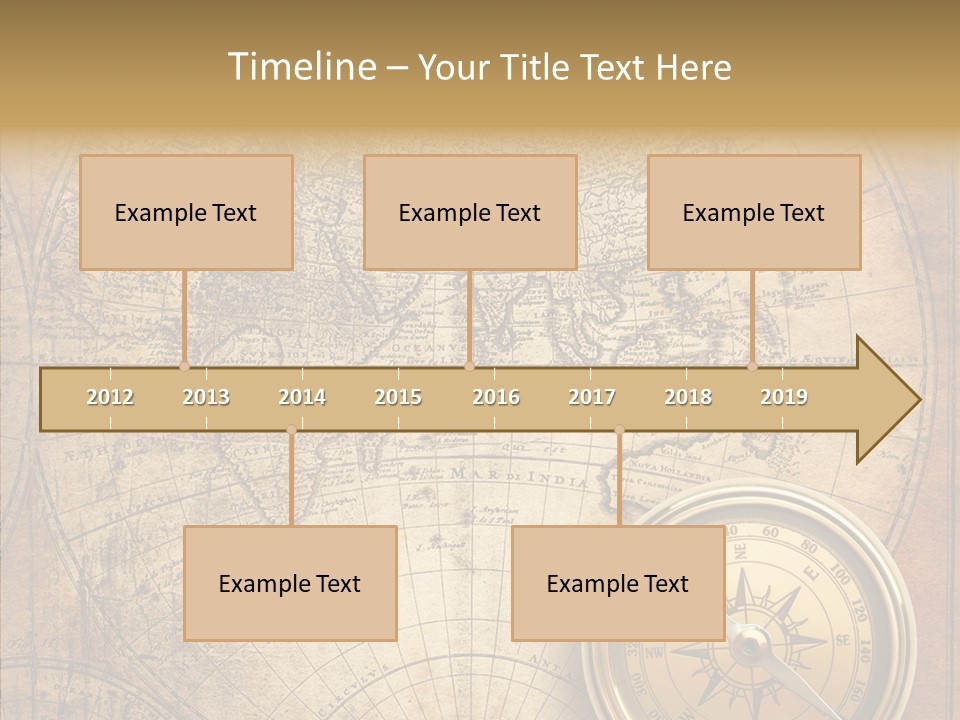 Old Compass PowerPoint Template