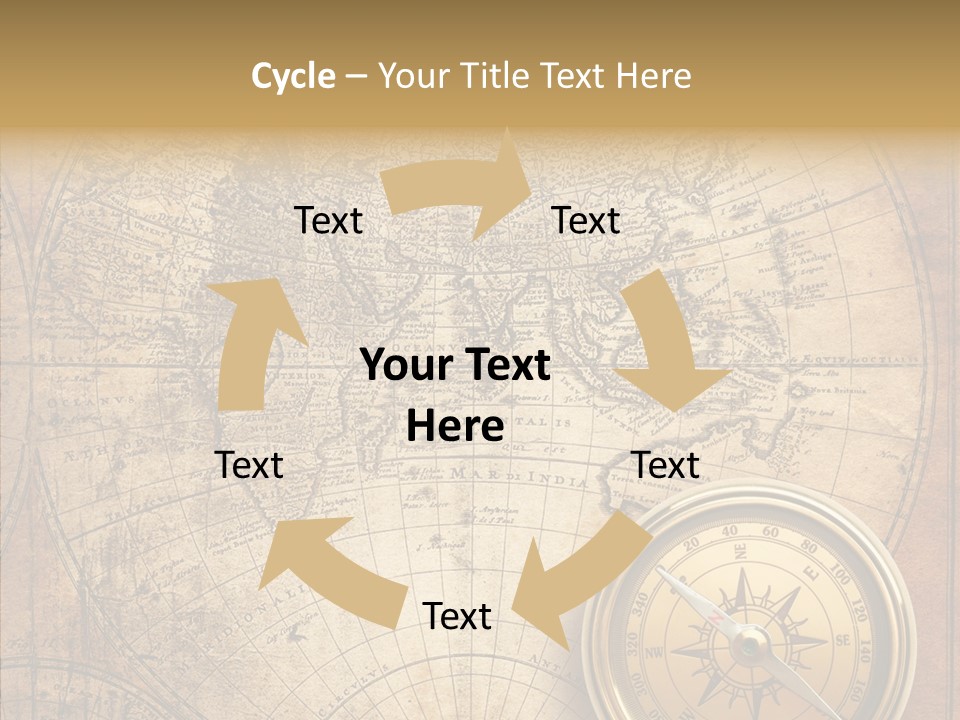 Old Compass PowerPoint Template