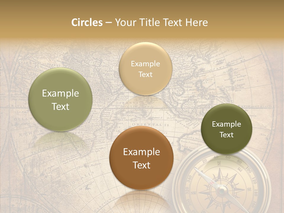 Old Compass PowerPoint Template
