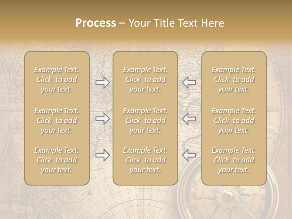 Old Compass PowerPoint Template