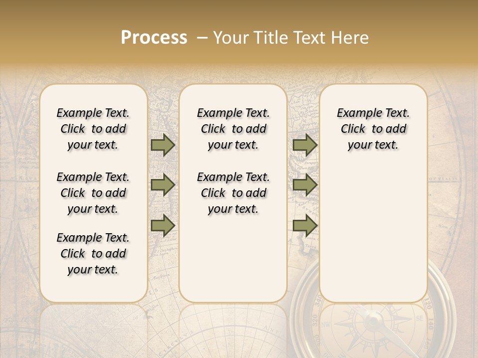 Old Compass PowerPoint Template