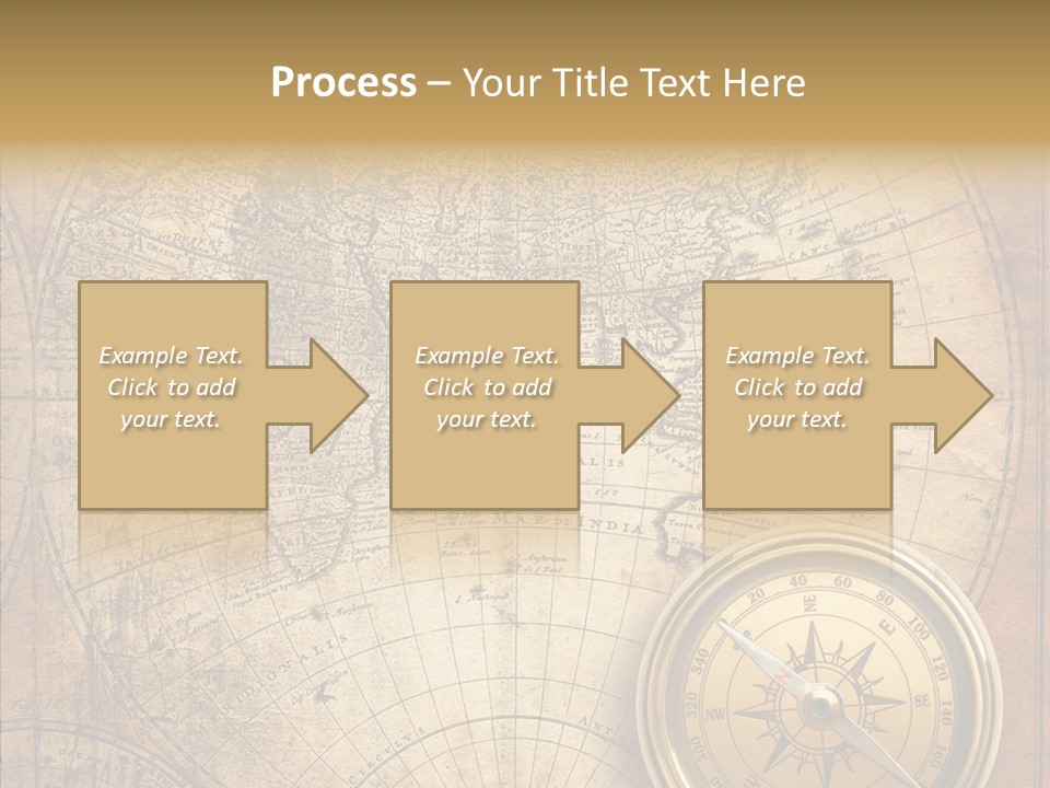 Old Compass PowerPoint Template