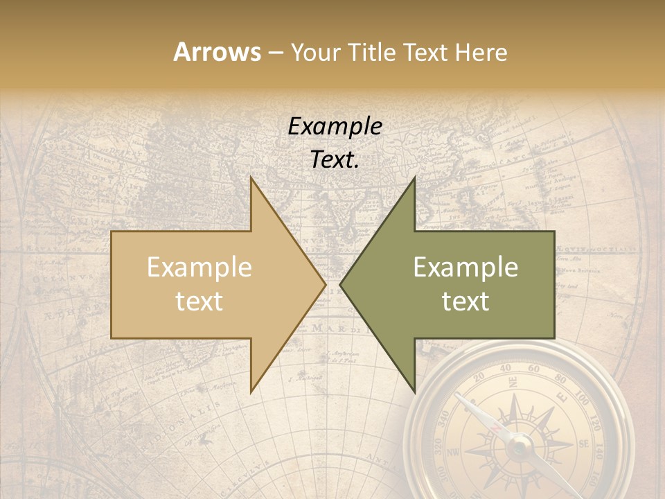 Old Compass PowerPoint Template