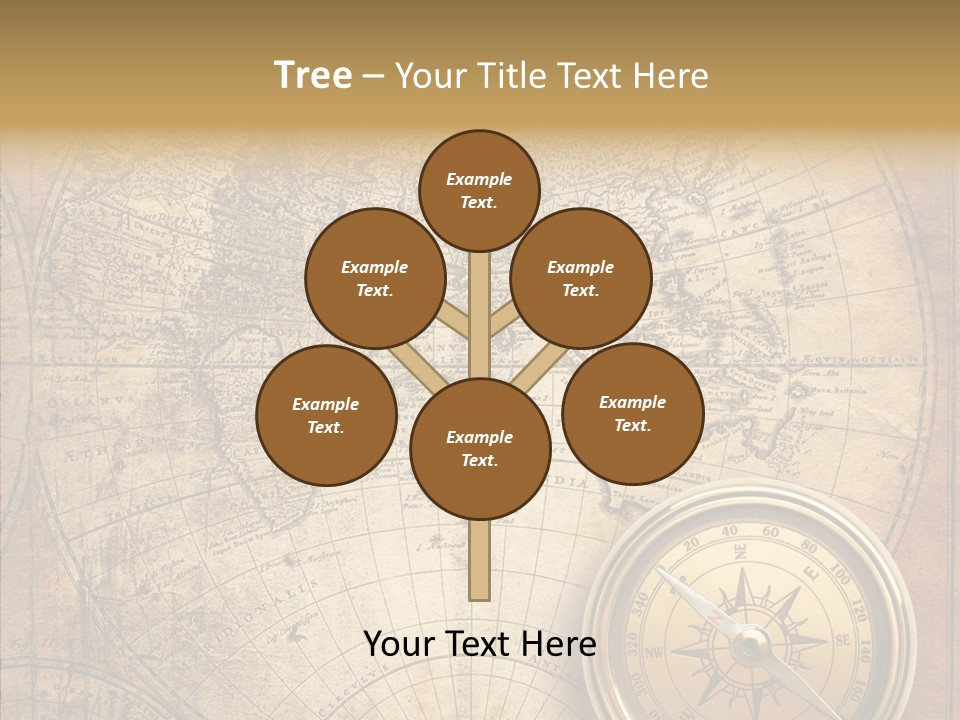 Old Compass PowerPoint Template