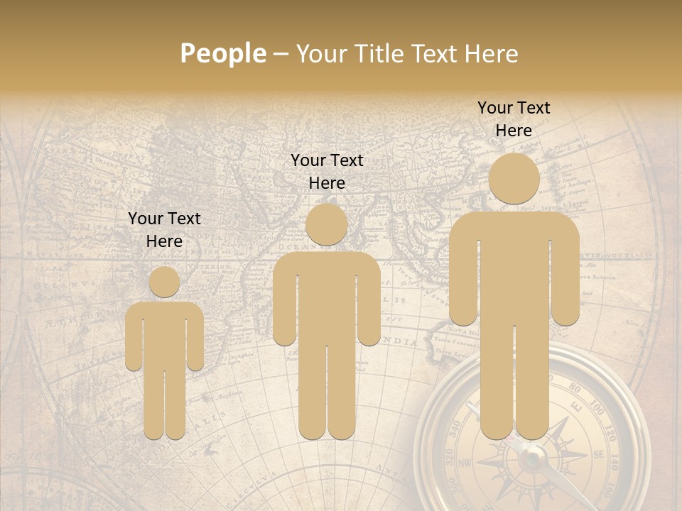 Old Compass PowerPoint Template