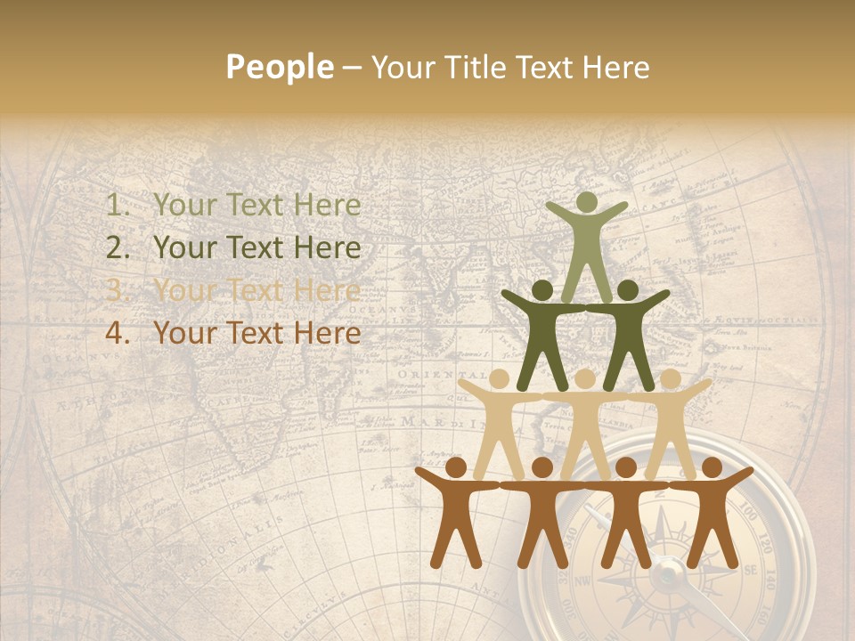 Old Compass PowerPoint Template