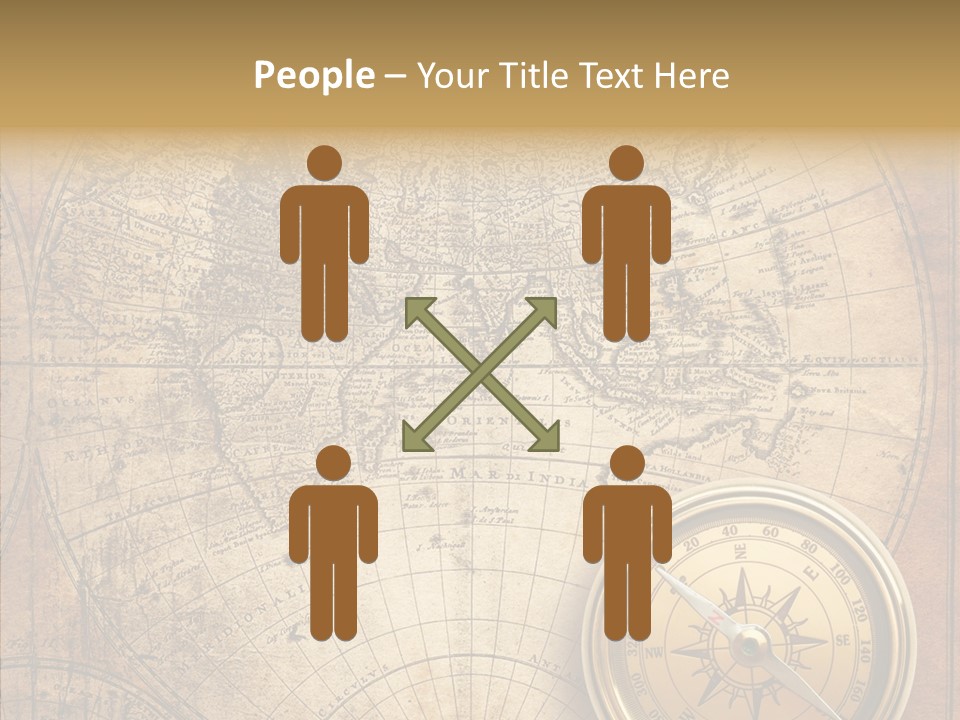 Old Compass PowerPoint Template