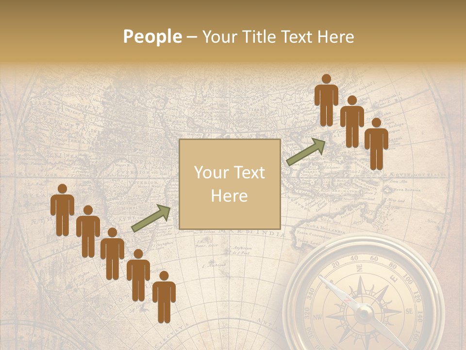 Old Compass PowerPoint Template