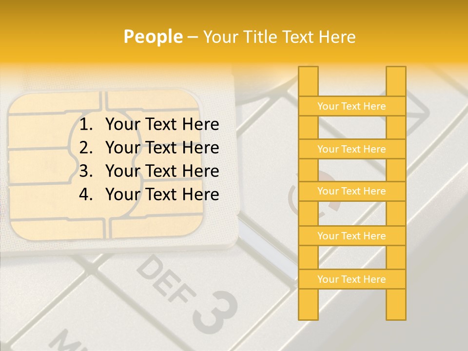 Monsieur Heureux Coloriage PowerPoint Template