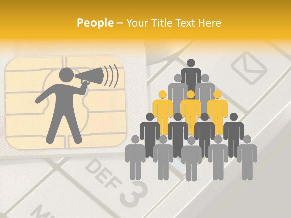 Monsieur Heureux Coloriage PowerPoint Template