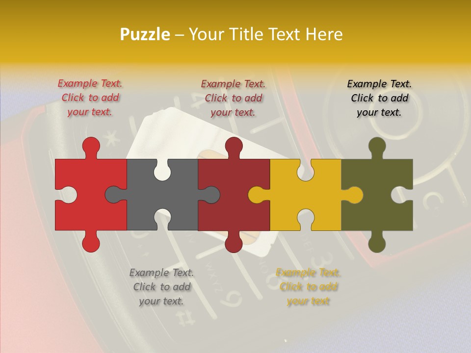 Cellular Communication Send PowerPoint Template