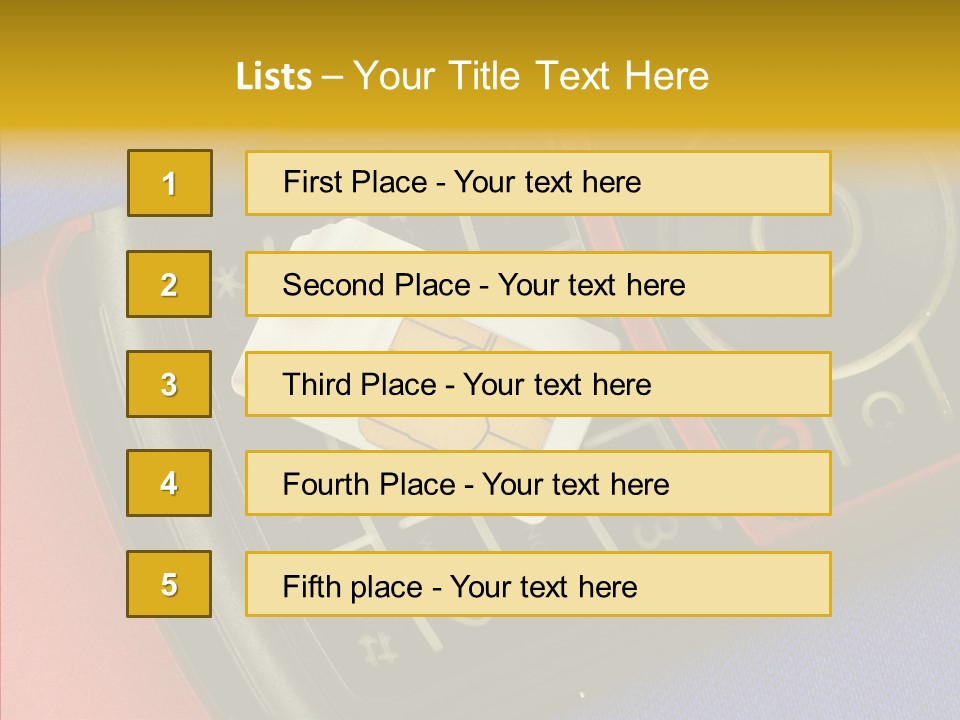 Cellular Communication Send PowerPoint Template