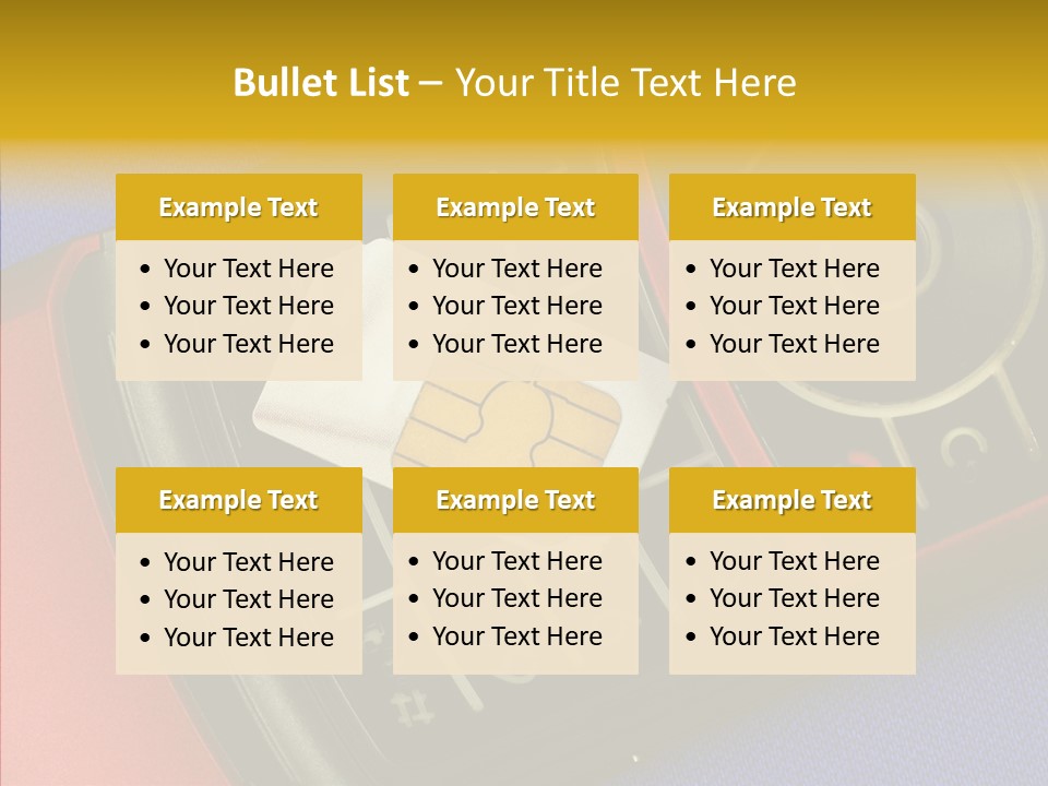 Cellular Communication Send PowerPoint Template