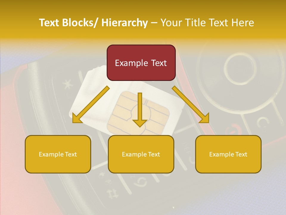Cellular Communication Send PowerPoint Template