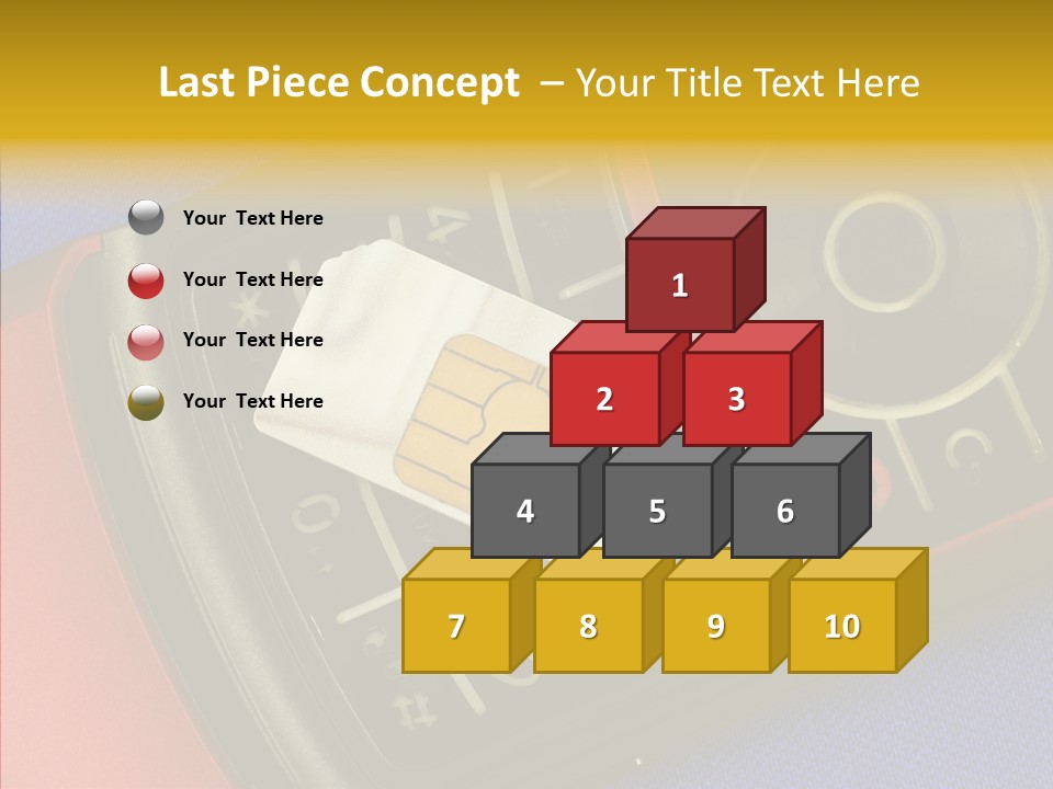 Cellular Communication Send PowerPoint Template