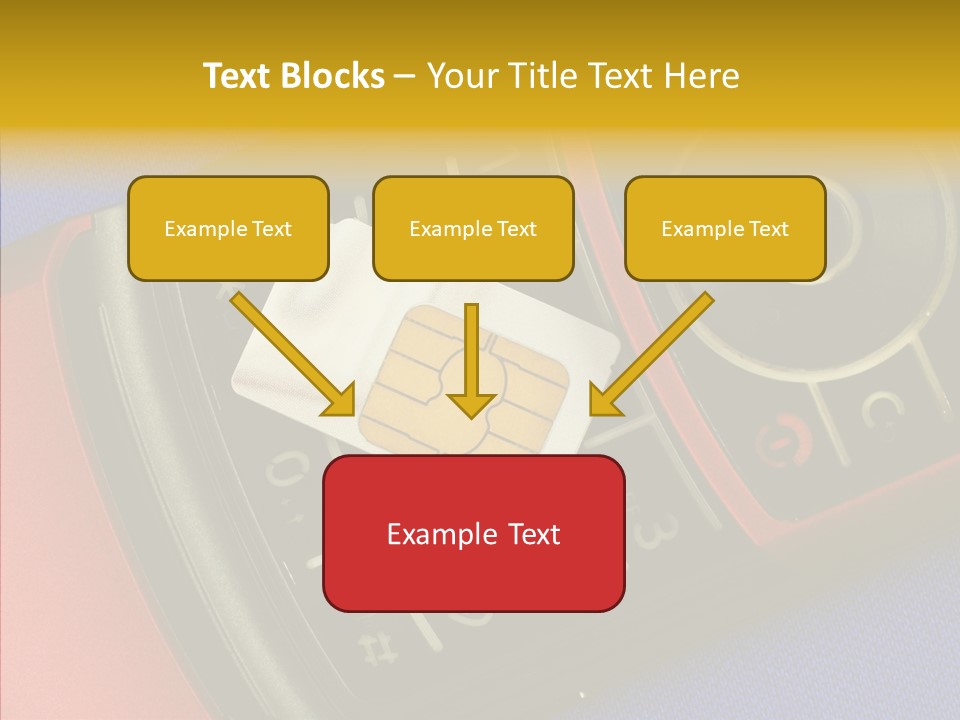 Cellular Communication Send PowerPoint Template