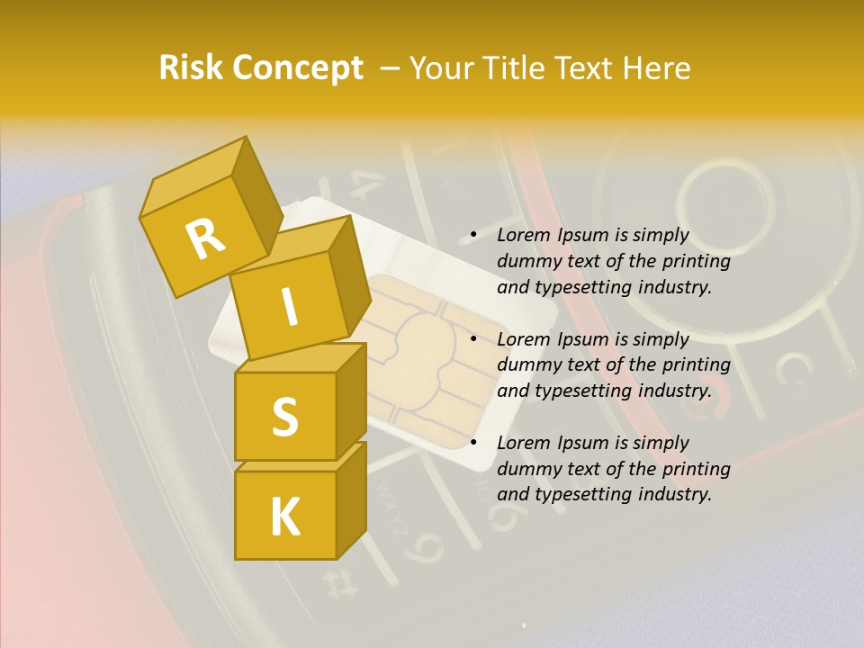 Cellular Communication Send PowerPoint Template