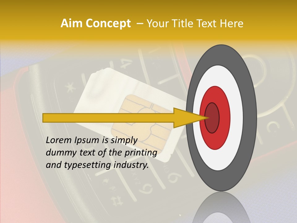Cellular Communication Send PowerPoint Template