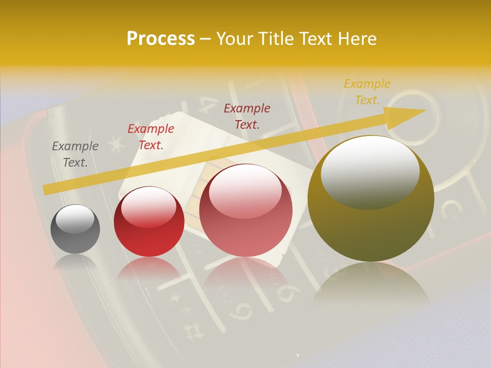 Cellular Communication Send PowerPoint Template
