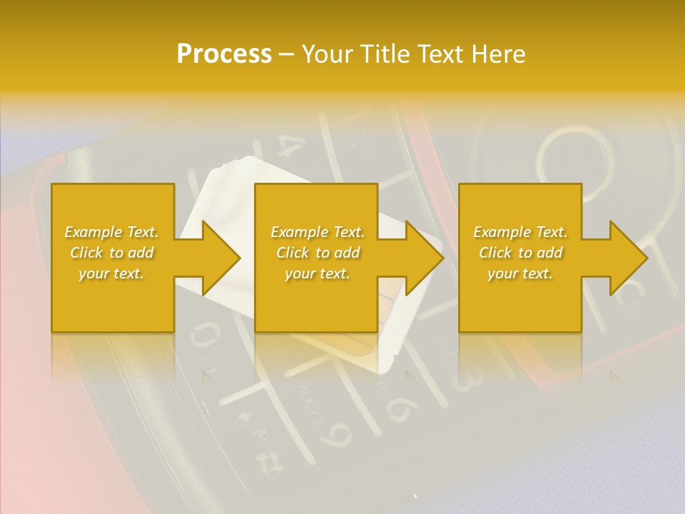 Cellular Communication Send PowerPoint Template
