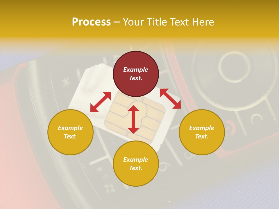 Cellular Communication Send PowerPoint Template