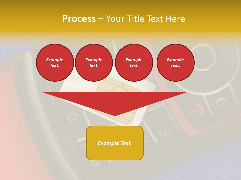 Cellular Communication Send PowerPoint Template
