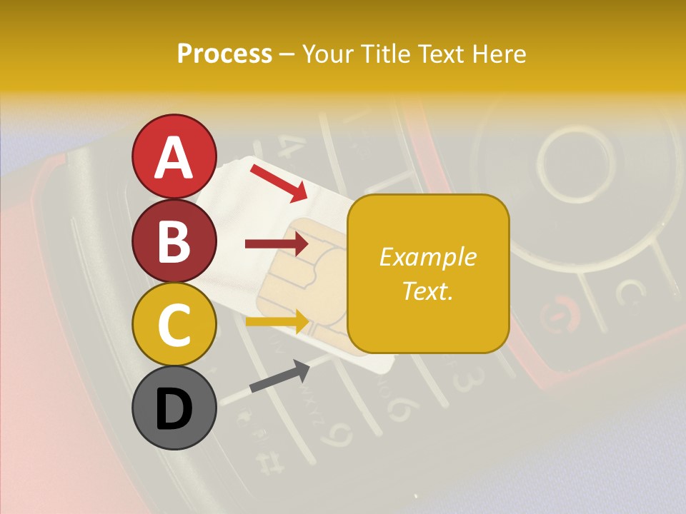 Cellular Communication Send PowerPoint Template