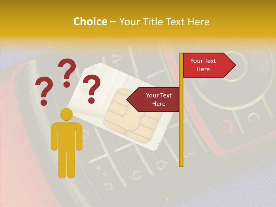 Cellular Communication Send PowerPoint Template