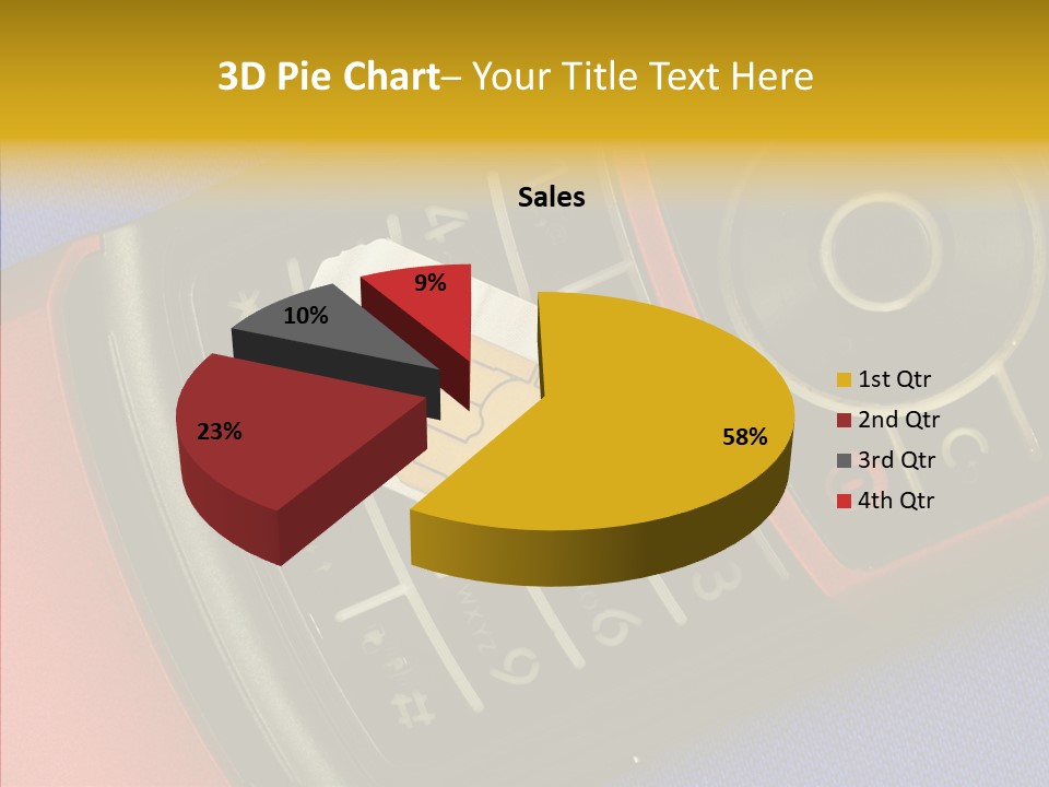 Cellular Communication Send PowerPoint Template