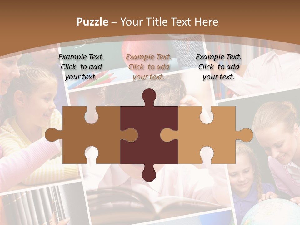 Lad Pencil Youthful PowerPoint Template