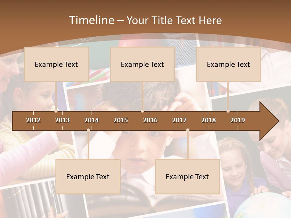 Lad Pencil Youthful PowerPoint Template