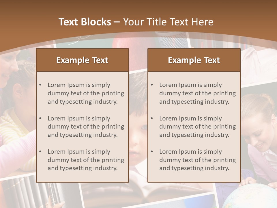Lad Pencil Youthful PowerPoint Template