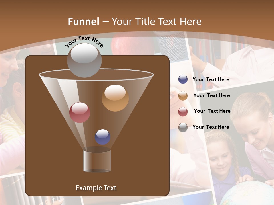 Lad Pencil Youthful PowerPoint Template