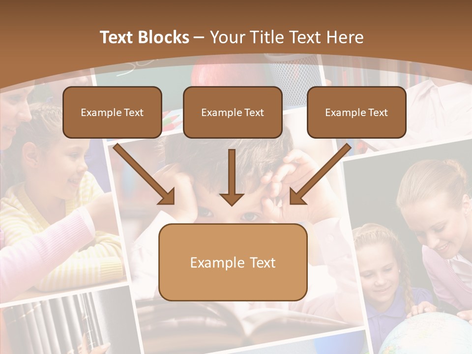 Lad Pencil Youthful PowerPoint Template