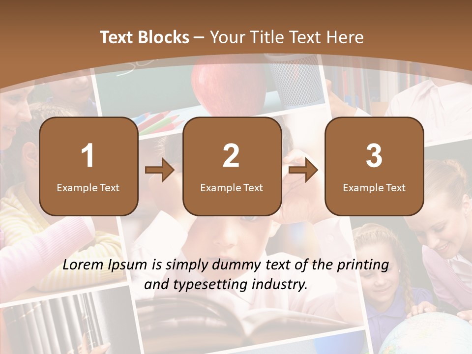 Lad Pencil Youthful PowerPoint Template