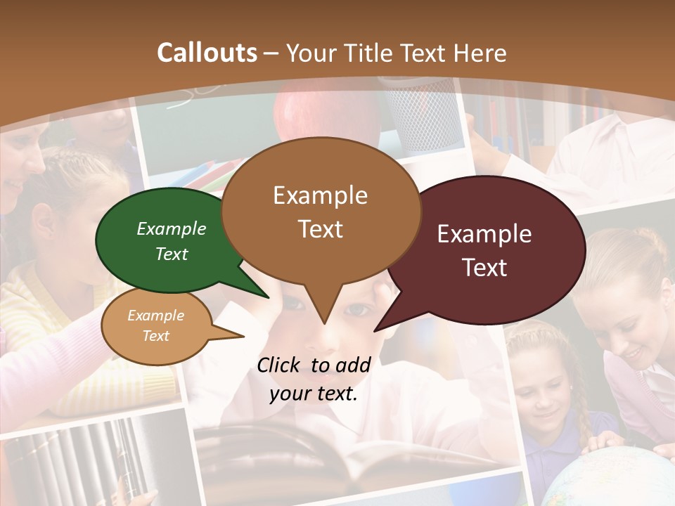 Lad Pencil Youthful PowerPoint Template