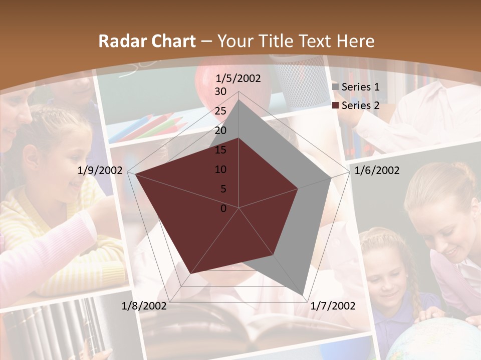 Lad Pencil Youthful PowerPoint Template