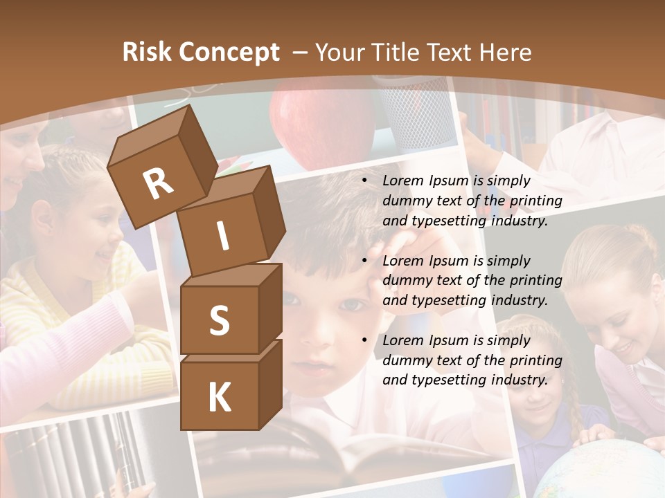 Lad Pencil Youthful PowerPoint Template